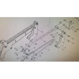Prm404430 sliding bush for pronar lc1650 loader