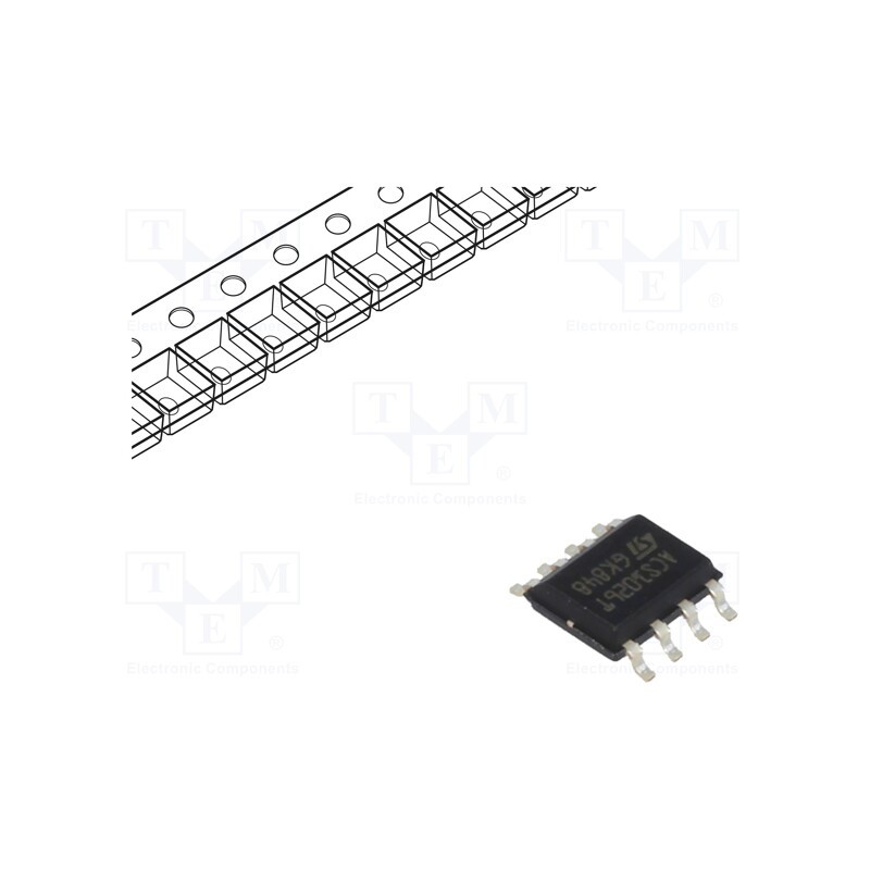 1 pcs x STMicroelectronics - ACS102-6T1-TR - Thyristor: AC switch, 600V, Ifmax: 0.2A, Igt: 5mA, SO8, SMD, ASD™