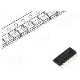 1 pcs x TEXAS INSTRUMENTS - SN74HC4020DR - IC: digital, 14bit,asynchronous,binary counter, SMD, SOIC16, HC