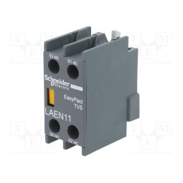 1 pcs x SCHNEIDER ELECTRIC - LAEN11 - Auxiliary contacts, Series: EasyPact TVS, Leads: screw terminals
