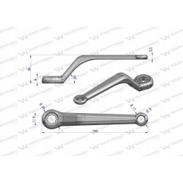 Handle for WKH and WKH3 Warynski ball valves