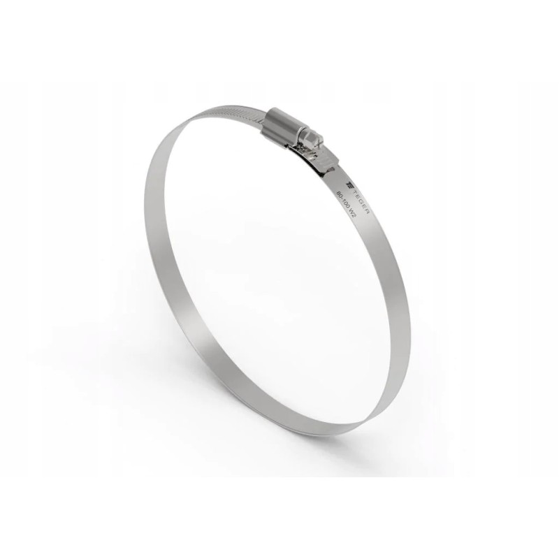 Reinforced clamp 80 100 worm clamp