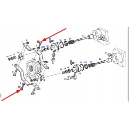 822100220390 PTO clutch locking screw