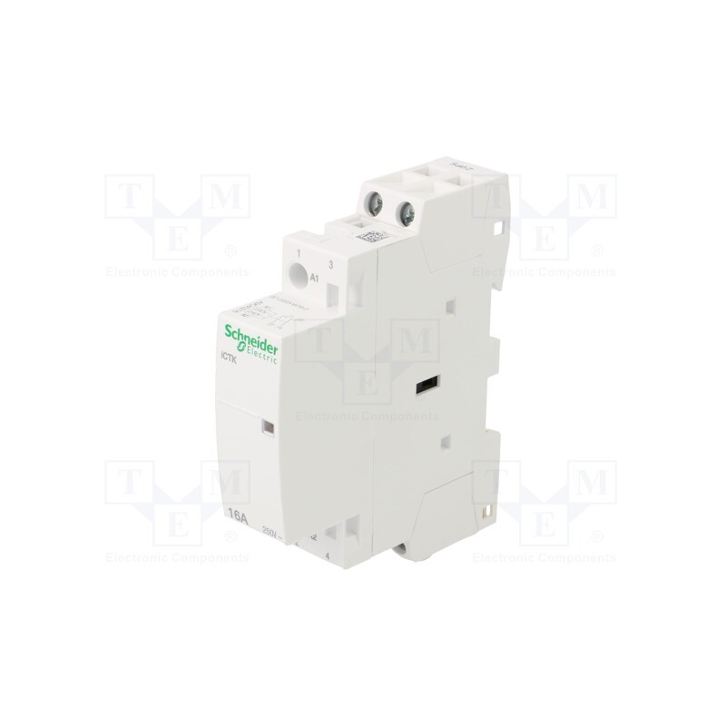 1 pcs x SCHNEIDER ELECTRIC - A9C40125 - Contactor: 1-pole installation, 25A, 230÷240VAC, NO, IP20, -5÷60°C