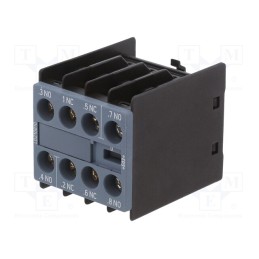 1 pcs x SIEMENS - 3RH2911-1FB22 - Auxiliary contacts, Series: 3RT20, Size: S0,S00,S2, front