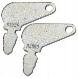 1x key 83353 baraga bobcat case deere massey