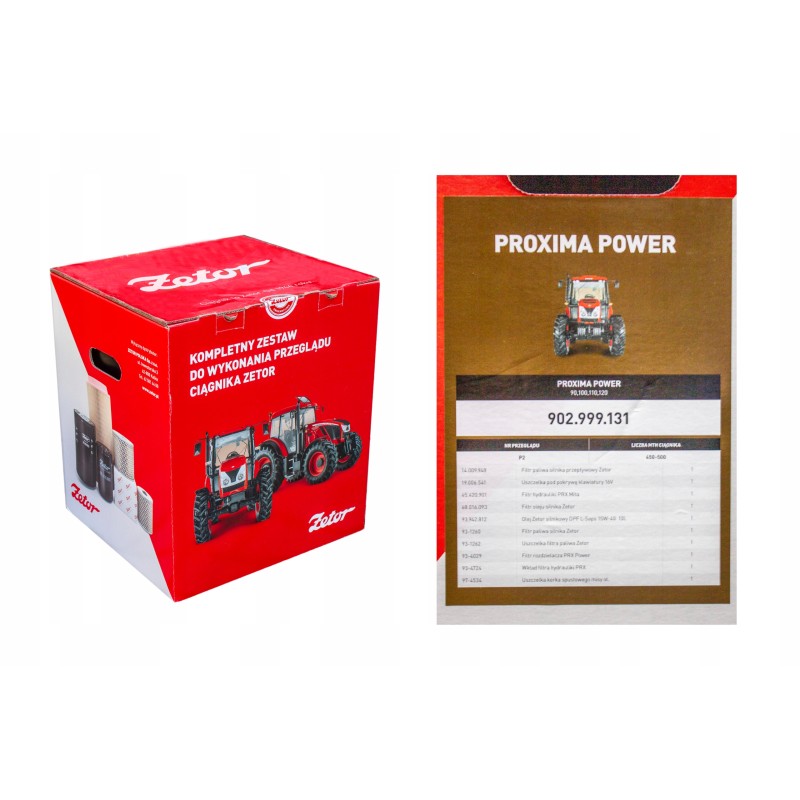 Zetor Proxima Power 902 999 131 inspection kit