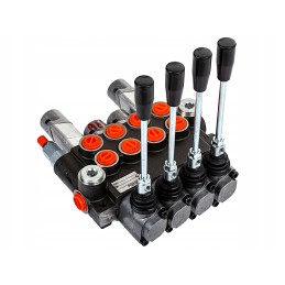 4-section hydraulic distributor 40l 2p 1d 1dw