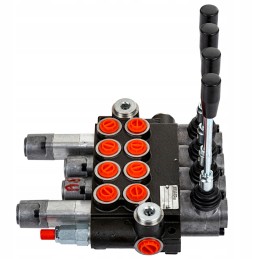 4-section hydraulic distributor 40l 2p 1d 1dw