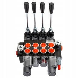 4-section hydraulic distributor 40l 2p 1d 1dw