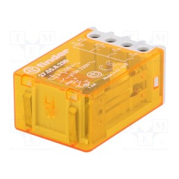 1 pcs x FINDER - 27.05.8.230.0000 - Relay: installation, bistable,impulse, NO x2, Ucoil: 230VAC, 10A