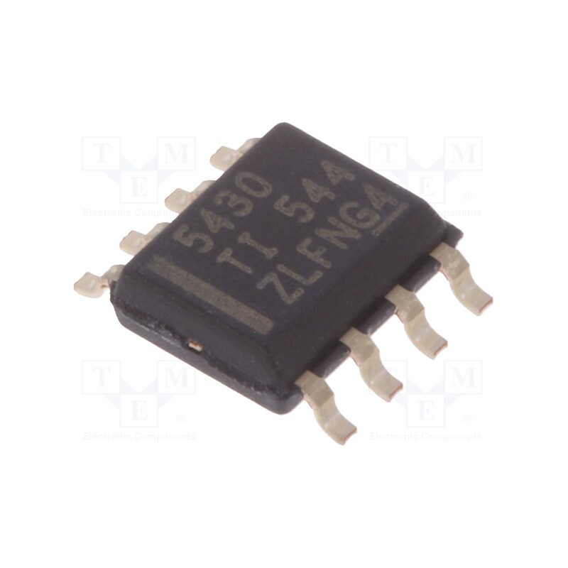 1 pcs x TEXAS INSTRUMENTS - TPS5430DDA - IC: PMIC, DC/DC converter, Uin: 5.5÷36VDC, Uout: 1.23÷31VDC, 3A, SO8