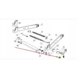 6005027978 claas extension coil spring