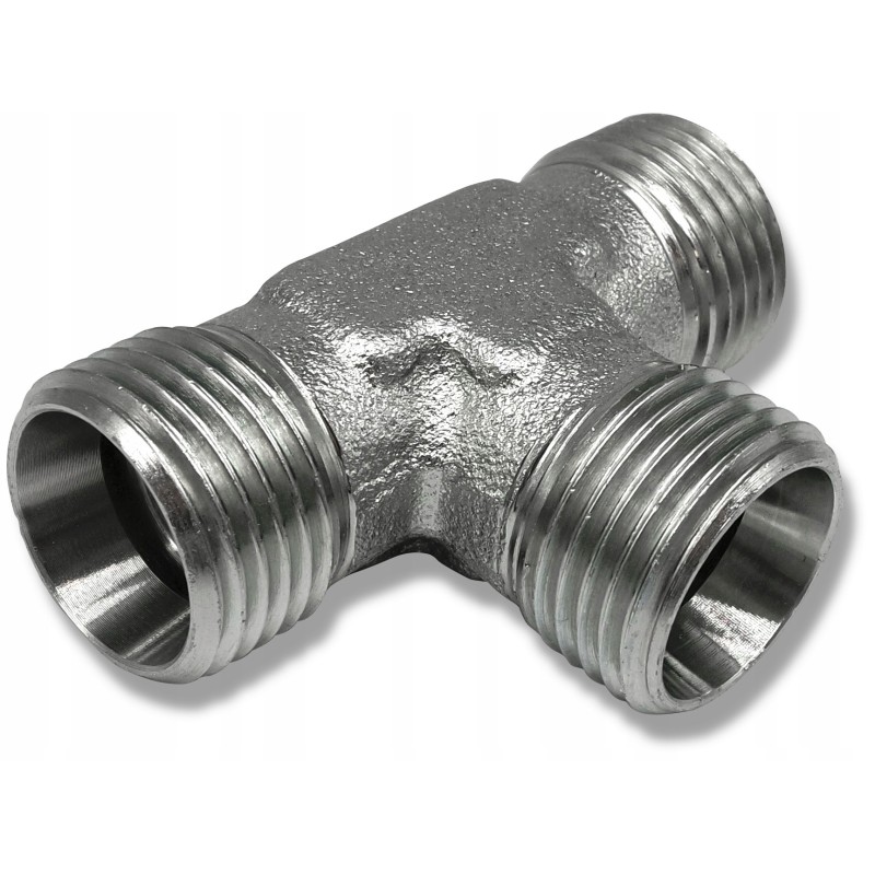 Hydraulic tee connector 14 14 14 bbb
