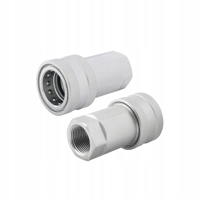 Hydraulic quick connector, euro socket, internal thread 3 4