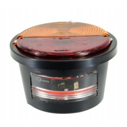 Plastic rear combination lamp, left turn signal