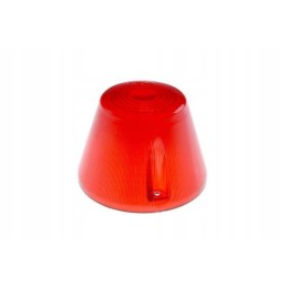 Red marker lamp shade, high, d 47 d 50 pr