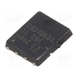 1 pcs x TEXAS INSTRUMENTS - CSD18531Q5A - Transistor: N-MOSFET, unipolar, 60V, 100A, 156W, VSONP8, 5x6mm