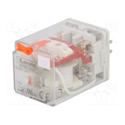 1 pcs x LOVATO ELECTRIC - HR702CA024 - Relay: electromagnetic, DPDT, Ucoil: 24VAC, Icontacts max: 10A