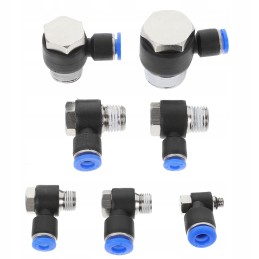 Air Line pipe quick connectors 7 pcs