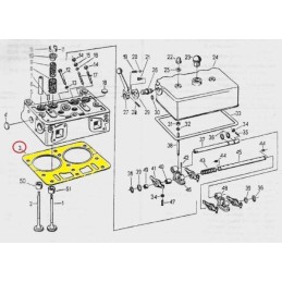 Head gasket 42022090 c 330 original ursus 4