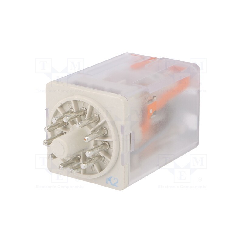 1 pcs x ABB - 1SVR405622R7100 - Relay: electromagnetic, 3PDT, Ucoil: 110VAC, Icontacts max: 10A