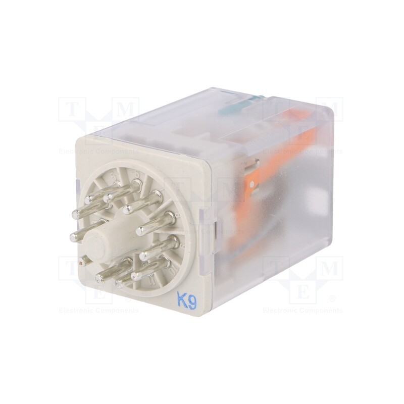 1 pcs x ABB - 1SVR405622R4000 - Relay: electromagnetic, 3PDT, Ucoil: 12VDC, Icontacts max: 10A