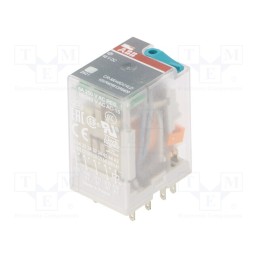 1 pcs x ABB - 1SVR405613R6400 - Relay: electromagnetic, 4PDT, Ucoil: 48VDC, Icontacts max: 6A
