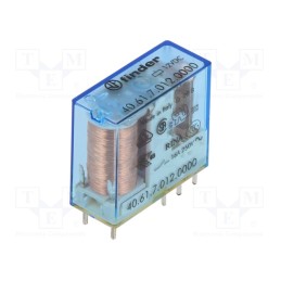 1 pcs x FINDER - 40.61.7.012.0000 - Relay: electromagnetic, miniature