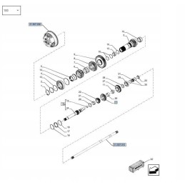 New Holland T7 Case Puma Synchronizer 84212632