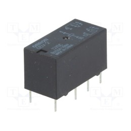1 pcs x OMRON OCB - G5V-2 12VDC - Relay: electromagnetic, DPDT, Ucoil: 12VDC, Icontacts max: 2A, PCB