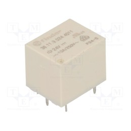 1 pcs x FINDER - 36.11.9.024.4011 - Relay: electromagnetic, SPDT, Ucoil: 24VDC, 15A, 10A/250VAC, PCB