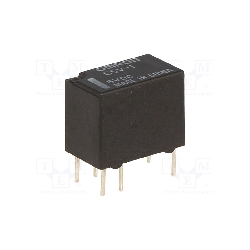1 pcs x OMRON OCB - G5V-1 5VDC - Relay: electromagnetic, SPDT, Ucoil: 5VDC, Icontacts max: 1A, PCB
