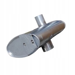 First muffler box 87704568 case inox mesh