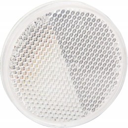 Round reflector with screw, white linked ct54000 aj