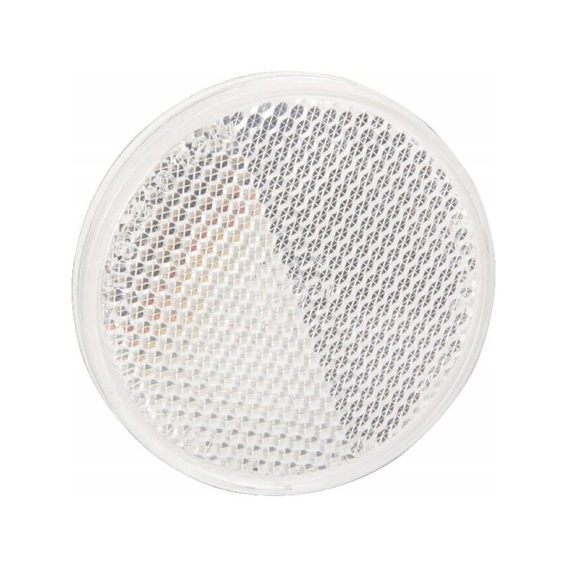 Round reflector with screw, white linked ct54000 aj