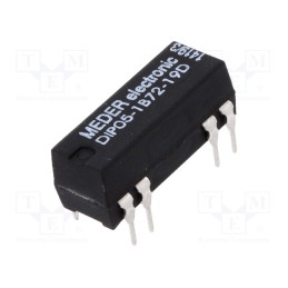 1 pcs x MEDER - DIP05-1B72-19D - Relay: reed switch, SPST-NC, Ucoil: 5VDC, 1A, max.200VDC, 50mW, PCB