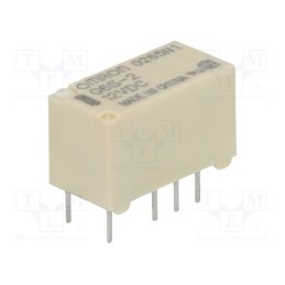 1 pcs x OMRON OCB - G6S-2 12VDC - Relay: electromagnetic, DPDT, Ucoil: 12VDC, Icontacts max: 2A, PCB