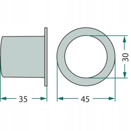 Kuhn nylon sleeve 64757712900f granite