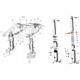 X540413601000 cylinder scraper ring