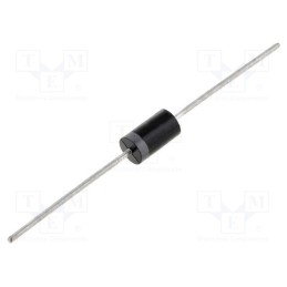 3 pcs x VISHAY - 1.5KE43A-E3/54 - Diode: TVS, 1.5kW, 43.05V, 25.3A, unidirectional, DO201,
