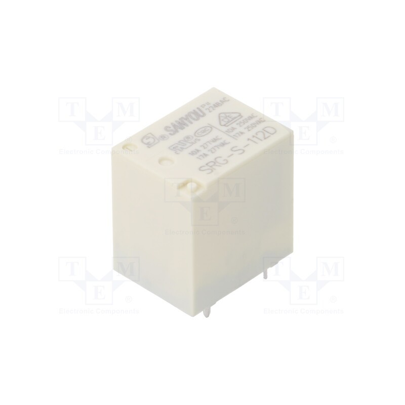 1 pcs x SANYOU - SRG-S-112D - Relay: electromagnetic, SPDT, Ucoil: 12VDC, Icontacts max: 20A