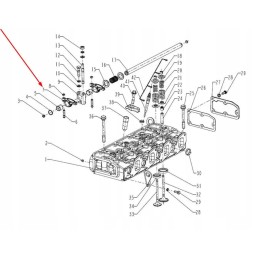 490b 03211a valve pusher lever