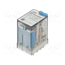 1 pcs x FINDER - 55.34.9.048.0040 - Relay: electromagnetic, 4PDT, Ucoil: 48VDC, Icontacts max: 7A