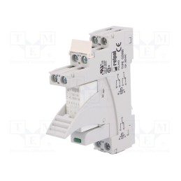 1 set x RELPOL - PI84-012DC-M41G-MS-2012 - Relay: interface, DPDT, Ucoil: 12VDC, 8A, 8A/230VAC, 8A/24VDC, 100mΩ