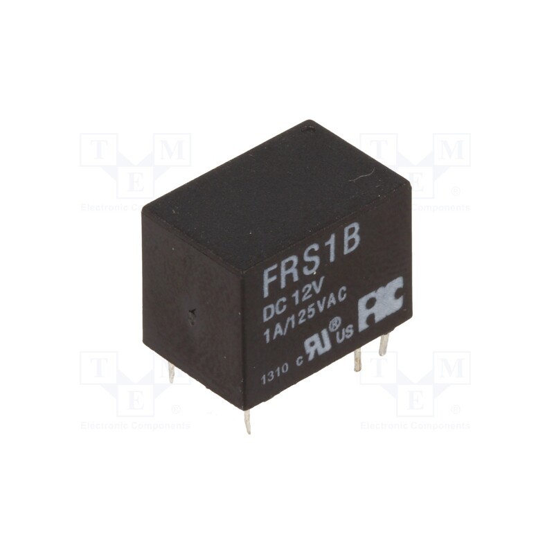 1 pcs x FORWARD INDUSTRIAL CO. - FRS1-B-DC12 - Relay: electromagnetic, SPDT, Ucoil: 12VDC, Icontacts max: 1A, PCB