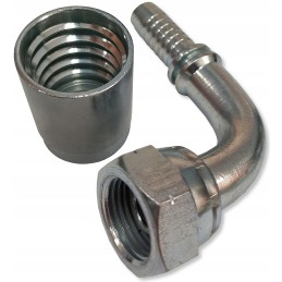 5x O-ring angle ferrules 1 2 with hose sleeve 1 2