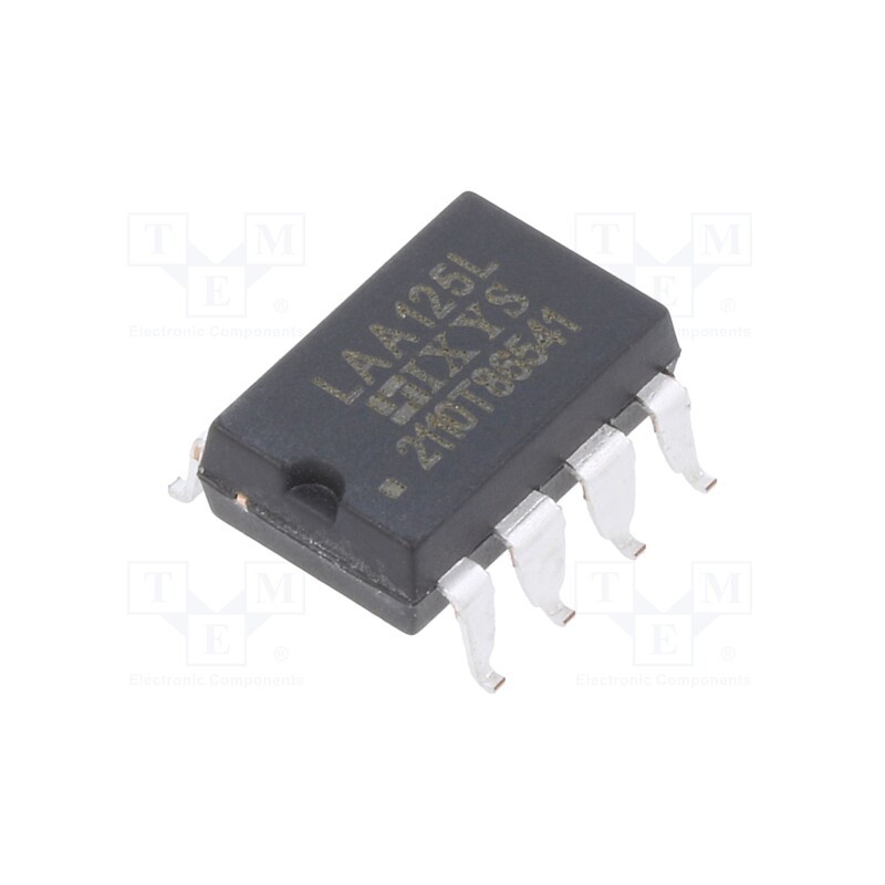 1 pcs x IXYS - LAA125LS - Relay: solid state, SPST-NO x2, Icntrl max: 50mA, 170mA, 16Ω, SMT