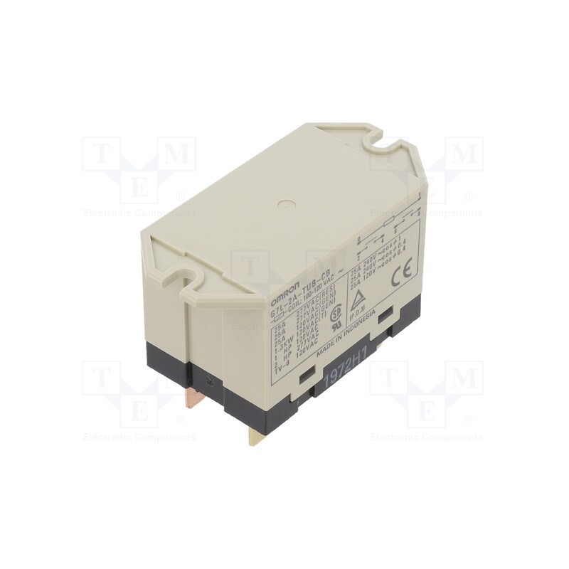 1 pcs x OMRON OCB - G7L-2A-TUB-CB 100/120VAC - Relay: electromagnetic, DPST-NO, Ucoil: 110VAC, Icontacts max: 25A