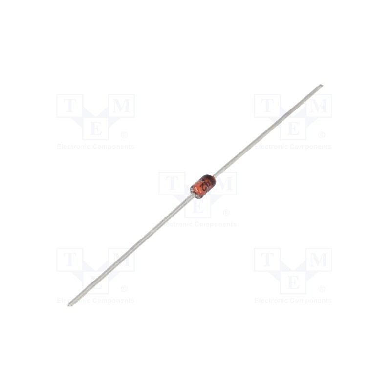 20 pcs x ONSEMI - 1N4742A - Diode: Zener, 1W, 12V, DO41, single diode, 5uA